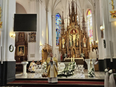 Wizytacja kanoniczna Arcybiskupa Józefa Guzdka w Korycinie